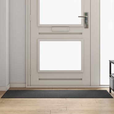 vidaXL Πατάκι πόρτας Ορθογώνιο σε Ανθρακί 60x180 εκ
