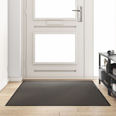 vidaXL Πατάκι Πόρτας Ορθογώνιο Ανθρακί 120x180 εκ