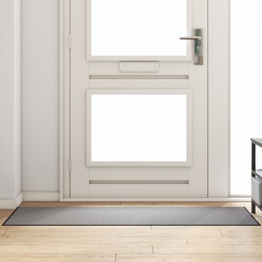 vidaXL Πατάκι Πόρτας Ορθογώνιο Γκρι 60x180 εκ