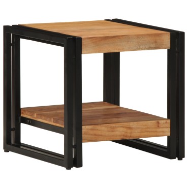 vidaXL Τραπεζάκι καφέ 40x50x38cm Μασίφ ξύλο ακακίας 1 τεμ.