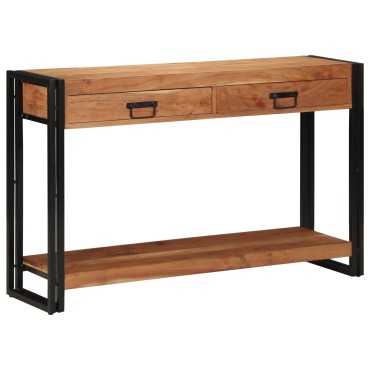vidaXL Τραπέζι κονσόλας 120x33x75cm Μασίφ ξύλο ακακίας 1 τεμ.