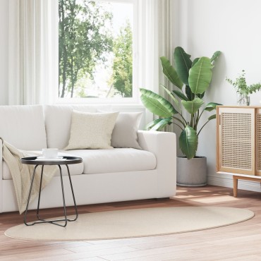 vidaXL Χαλιά Μπεζ Πολυπροπυλένιο 120x170cm Αντιολισθητό Χαλί χώρου
