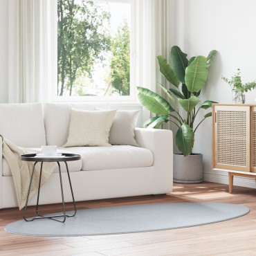 vidaXL Χαλιά Γκρι Πολυπροπυλένιο 120x170cm Αντιολισθητικό