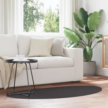vidaXL Χαλιά Ανθρακί Πολυεστέρας 80x150cm Διακοσμητικά Χαλιά