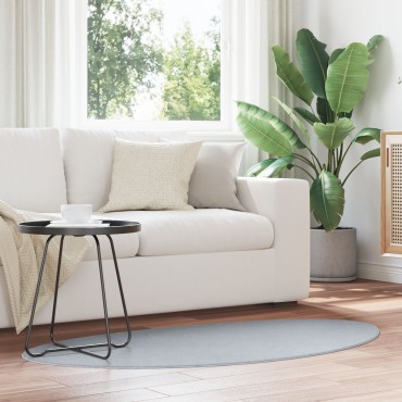 vidaXL Χαλί ""HUARTE"" Μαλακό και Πλενόμενο Γκρι 80x150 εκ
