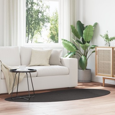 vidaXL Χαλί Ανθρακί 100x200cm Πολυεστέρας Μη ολισθηρό