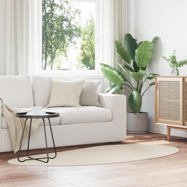 vidaXL Χαλιά Μπεζ 100x200cm Πολυεστέρα Αντιολισθητικό