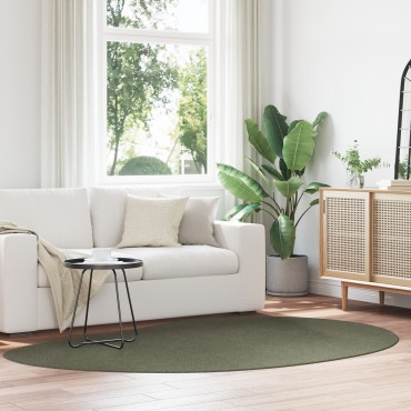 vidaXL Χαλιά Δασώδες Πράσινο Μαλλί 160x230cm Διακοσμητικά Ένθετα