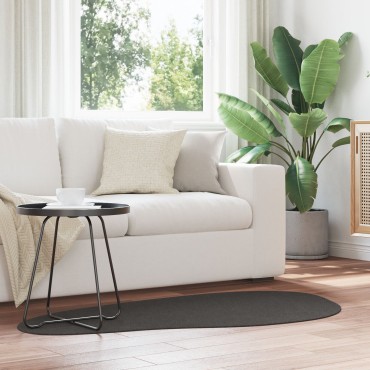 vidaXL Χαλί  'HUARTE' Χαμηλής Πέλειας Μαλακό και Πλενόμενο Ανθρακί 80x150cm