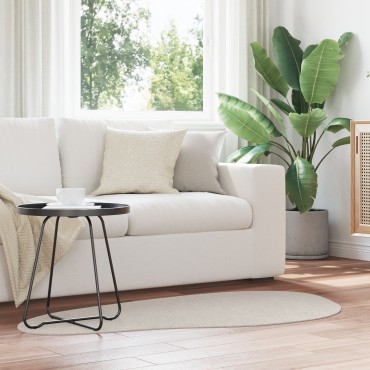 vidaXL Χαλί ""HUARTE"" Κοντής Πλέξης Μαλακό και Πλενόμενο Μπεζ 80x150cm