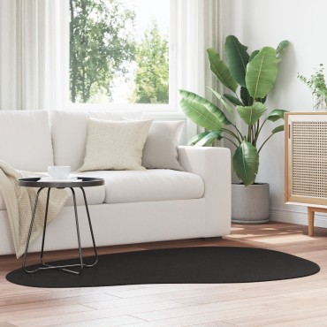 vidaXL Χαλιά Μαύρο Πολυεστέρας 120x170cm Χαλιά χώρου Άλλο