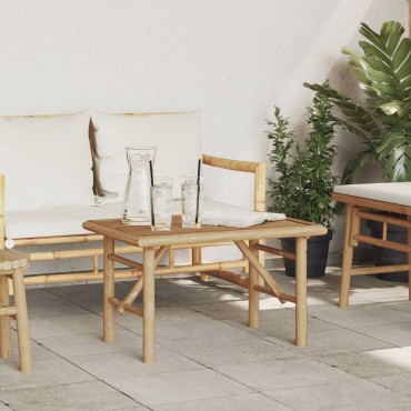 vidaXL Τραπέζι Καφέ 70x40x36cm από Μπαμπού 1 τεμ.