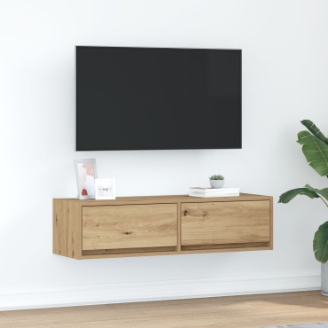 vidaXL Έπιπλο τηλεόρασης Artisan Oak 100x31x25,5cm Επεξεργασμένο ξύλο