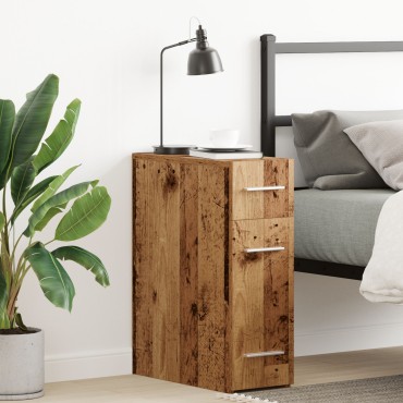 vidaXL Ντουλάπι Φαρμακείου Παλιό Ξύλο 20x45,5x60cm Επεξεργασμένο Ξύλο 1 τεμ.