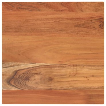 vidaXL Επιφάνεια Τραπεζιού Τετράγωνη 50x50x3,8cm Μασίφ Ξύλο Ακακίας 1 τεμ.
