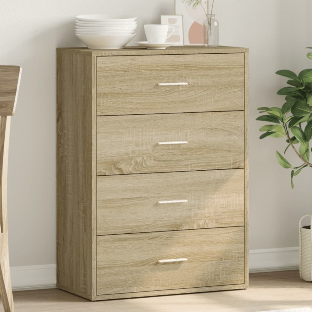 vidaXL Ντουλάπι Sonoma Δρυς 60x31x84cm Επεξεργασμένο Ξύλο 1 τεμ.