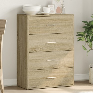 vidaXL Ντουλάπι Sonoma Δρυς 60x31x84cm Επεξεργασμένο Ξύλο 1 τεμ.