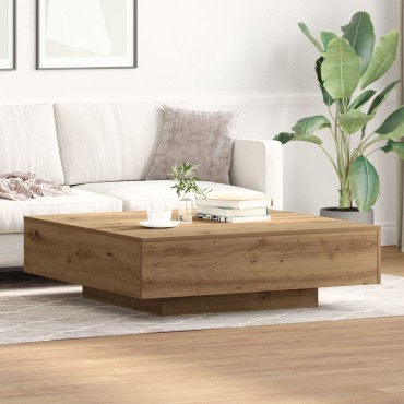 vidaXL Τραπεζάκι Καφέ Artisan Oak 100x100x31cm Ξύλο Επεξεργασμένο 1 τεμ.