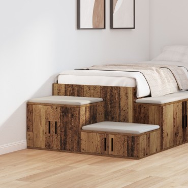vidaXL Ντουλάπα Αποθήκευσης από Παλιό Ξύλο 118x41x40cm Φτιαγμένο από Ξύλο 1 τεμ.
