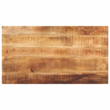 vidaXL Επιφάνεια Τραπεζιού Ορθογώνια 120x70x2,5cm Μασίφ Ξύλο Μάνγκο 1 τεμ.