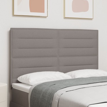 vidaXL Κεφαλάρι Καφέ Ύφασμα 160x7x128cm 1 τεμ.