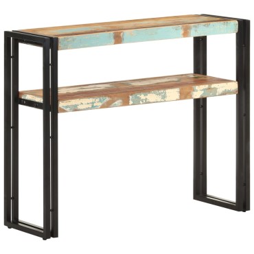vidaXL Τραπέζι Κονσόλα 90x30x75cm Μασίφ Ανακυκλωμένο Ξύλο 1 τεμ.
