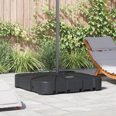 vidaXL Σετ Βάσης Παρασόλιας 2 Τεμαχίων - 150kg Άμμος ή 113kg Νερό
