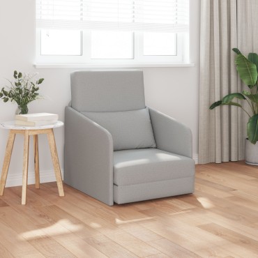 vidaXL Κρεβάτι καναπές Σκίουρος Γκρί 65x80x83cm ύφασμα