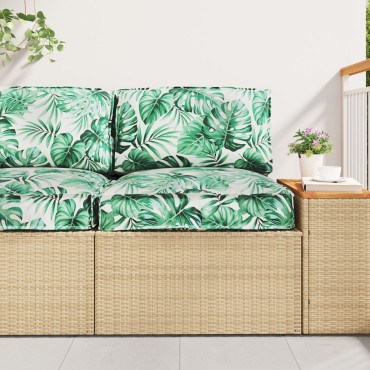 vidaXL Αφρώδη Μαξιλάρι για Καθίσμα Φύλλου 50x50x12cm Υφασμάτινο