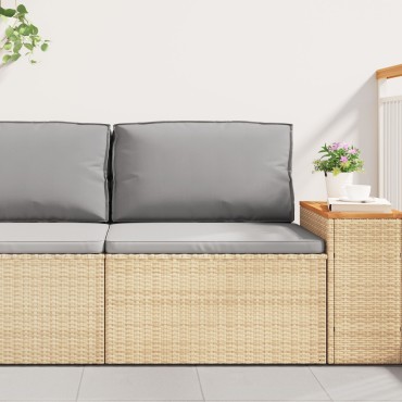 vidaXL Μαξιλάρι Παλέτας για Πλάτη Γκρι 70x40x12cm Υφασμένο από Oxford