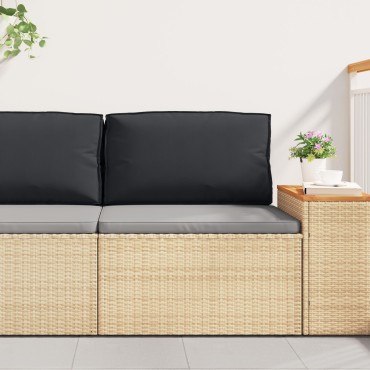 vidaXL Μαξιλάρι Παλετών για Πλάτη Μαύρο 80x40x12cm Υφασμάτινο