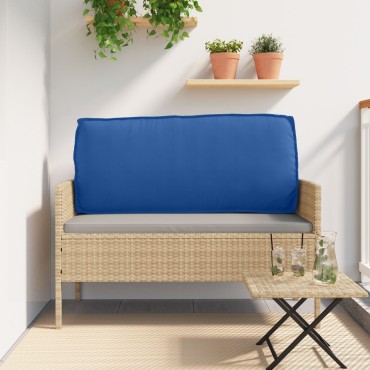 vidaXL Μαξιλάρι Παλετών για Πλάτη Μπλε Royal 120x40x12cm Ύφασμα Oxford