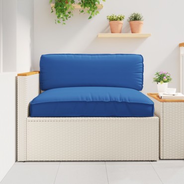 vidaXL Μαξιλάρι Παλέτας για Κάθισμα Μπλε 120x80x12cm Υφασμάτινο