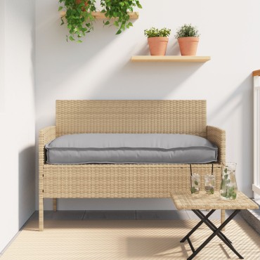 vidaXL Μαξιλάρι Παλετών για Παγκάκι Γκρι 100x40x8cm Υλικό Oxford