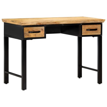 vidaXL Γραφείο 110x50x76cm από Μασίφ Ξύλο Μάνγκο 1 τεμ.