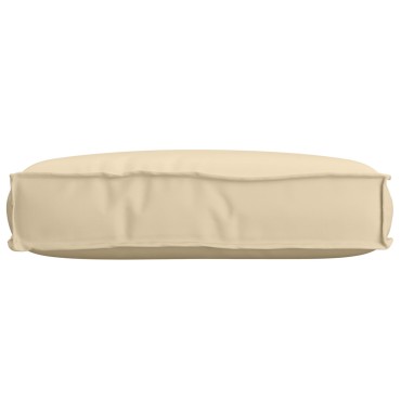 vidaXL Μαξιλάρι Παλέτας για Καθίσμα Μπεζ 60x40x8cm Oxford Fabric