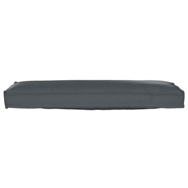 vidaXL Μαξιλάρι Παλέτας για Πάγκο Ανθρακί 120x40x8cm Υφασμάτινος