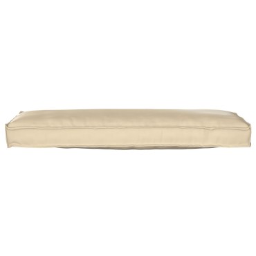 vidaXL Μαξιλάρι Πλατφόρμας για Πάγκο Μπεζ 120x40x8cm Υφασμα Oxford