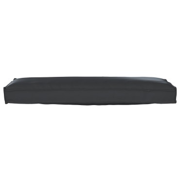 vidaXL Μαξιλάρι Παλέτας για Μπάγκα Μαύρο 120x40x8cm Υφασμάτινο
