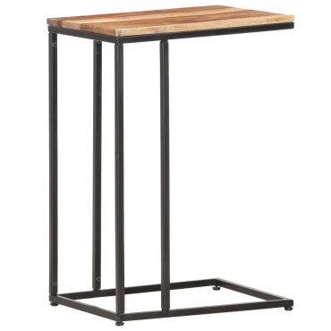 vidaXL Βοηθητικό Τραπέζι 35x45x65cm από Μασίφ Ξύλο 1 τεμ.