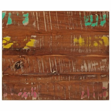 vidaXL Επιφάνεια Τραπεζιού Ορθογώνια 60x50x2,5cm Ανακυκλωμένο Ξύλο 1 τεμ.