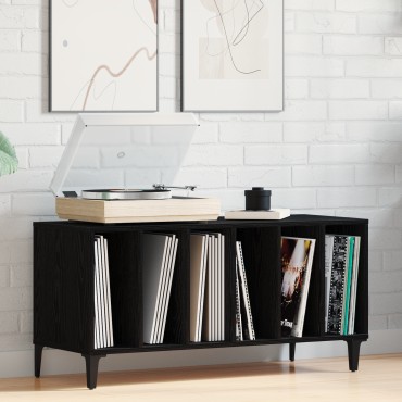vidaXL ντουλάπι δισκίων Μαύρης Δρυός - 100x38x48cm από επεξεργασμένο ξύλο 1 τεμ.