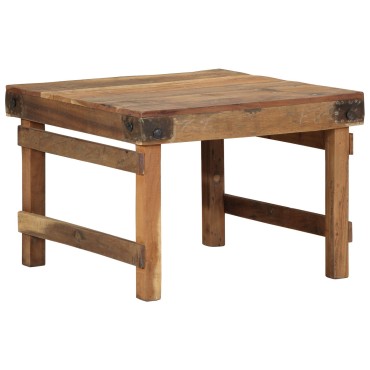 vidaXL Τραπεζάκι Σαλονιού 55x60x40cm Μασίφ Ανακυκλωμένο Ξύλο 1 τεμ.