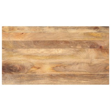 vidaXL Επιφάνεια Τραπεζιού Ορθογώνια 120x50x3,8cm Μασίφ Ξύλο Μάνγκο 1 τεμ.