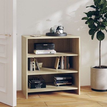 vidaXL Ντουλάπι Sonoma Δρυς 70x40,5x75cm από Επεξεργασμένο Ξύλο 1 τεμ.