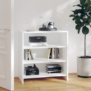 vidaXL Μπουφές Λευκός 70x40,5x75cm από Μοριοσανίδα 1 τεμ.