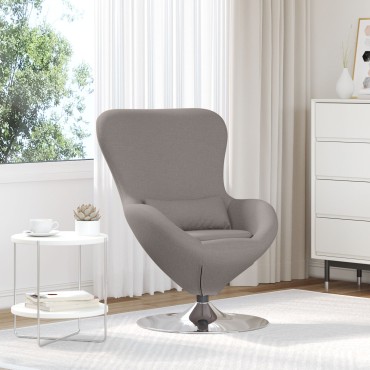 vidaXL Αυγό Πολυθρόνα Ταπεί Fabric