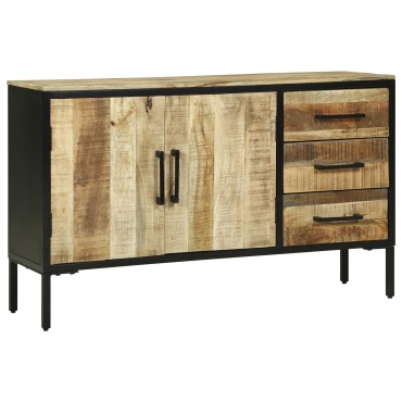 vidaXL Συρταριέρα 110x30x70cm Μασίφ ξύλο μάνγκο 1 τεμ.