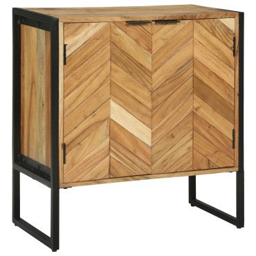 vidaXL Μπουφές 70x35x75cm Μασίφ Ξύλο Ακακίας 1 τεμ.