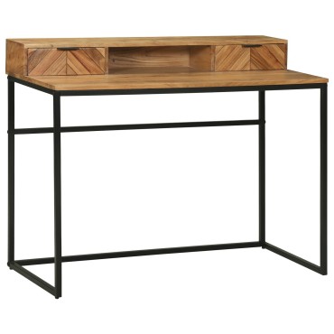 vidaXL Γραφείο 110x50x87cm Στερεό ξύλο ακακίας 1 τεμ.